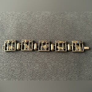 Vintage Circus Animal Bracelet